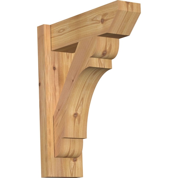 Ekena Millwork Olympic Slat Smooth Outlooker, Western Red Cedar, 5 1/2"W x 16"D x 20"H OUT06X16X20OLY06SWR - main